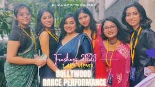 BEST BOLLYWOOD  DANCE PERFORMANCE || FRESHERS 2023|| DEPARTMENT OF PSYCHOLOGY || ASUTOSH COLLEGE.