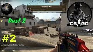 Counter-Strike: Global Offensive (2020) | Dust 2 | Full Competitive gameplay #2 | Techment Gaming