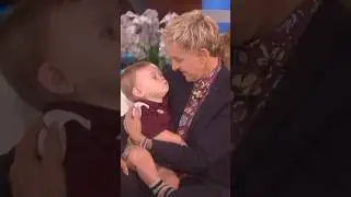 Ellen Reacts To Adorable Baby
