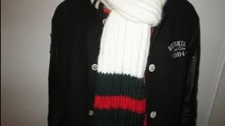 TUTO TRICOT APPRENDRE A TRICOTER UNE ECHARPE TRICOLORE FACILE ET RAPIDE!!!!!