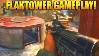 COD WW2 NEW MAP FLAKTOWER LEAKED GAMEPLAY! (Flaktower gameplay, private match & bots leaked)