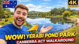 Australia Yerabi Pond District Park  Canberra ACT Walkaround