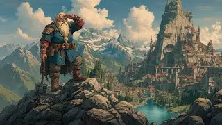 Epic Adventure Music for Focus & Tranquility | The Heroic Dwarf's Journey