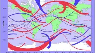 map of every solar eclipse from 2000 BC - 3000 AD