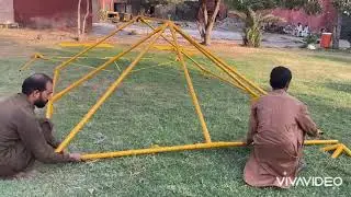 Tent and Frame Set Up | HOW TO PITCH A TENT| Happy New Year 2021 | camping tent set up
