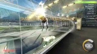 Cool shot I hit in rl #rocketleague #rocketleagueclips 