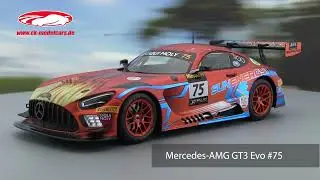 ck-modelcars-video: Mercedes-AMG GT3 Evo #75 Sieger 12h Bathurst 2022 SunEnergy1 1:18 Ixo