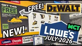 NEW! Tool BOGO Deals at Lowe's!
