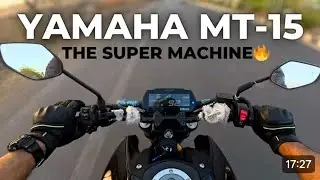 2025 Yamaha MT-15 Review | Ride Impressions | Worth Buying🤔 nx rider 