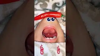 Пози ненавидит острый перец чили 🌶️ #youtubeshorts