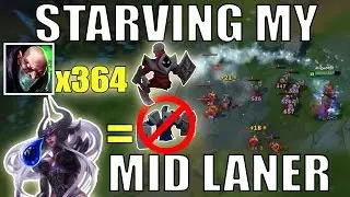 Singed420 - Starving my Mid Laner!