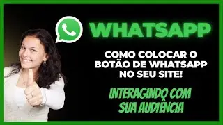 💭Bot&atilde;o de Whatsapp no seu blog ou site! Interagindo com sua Audi&ecirc;ncia.