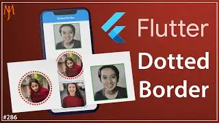 Flutter Tutorial - How To Create A Dotted Border [2021] Dotted Border, Dashed Border, Solid Border