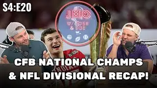 S4E20 Hoosier Daddy?! CFP Championship Physicality, Portal Updates & NFL Divisional DIMES