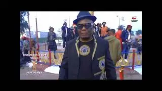 Léopard delà sape🇨🇩 warriors rendu hommage à papa Wemba 24avril 2025 #tapisrouge
