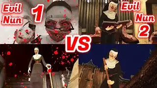 Evil Nun 1 VS Evil Nun 2 ☠️ Game Over