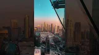 219m above the ground! Skyviews Observatory in Dubai #dubai #skyviews #dubaiskyline