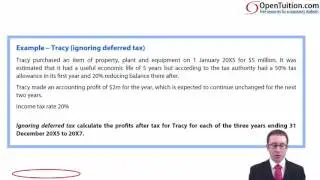 CIMA F2 Taxation (IAS 12) - Deferred tax