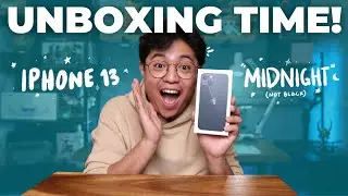 iPhone 13 Midnight Unboxing (Tagalog)