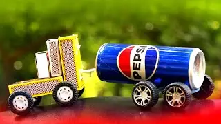 Amazing DIY Mini Vehicles | Truck with Soda Can And Matchbox
