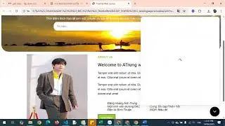 demo website c&oacute; gắn chatbox của mỗi sv bkc