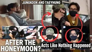 After the HONEYMOON ?🌙 TAEKOOK Acts Like Nothing Happened ? BTS Members laugh ! 😂🔥