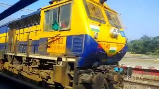12097 / Agartala   Khongsang Jan Shatabdi Express PT Crossing