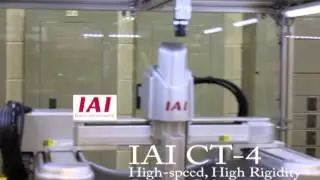 IAI CT-4 High-speed Cartesian Robot Demo