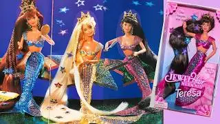 Vintage Jewel Hair Mermaid Barbie Makeover!