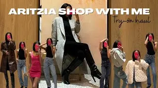 ARITZIA SHOP WITH ME | ARITZIA TRY-ON HAUL | NEW IN | WINTER / SPRING 2023