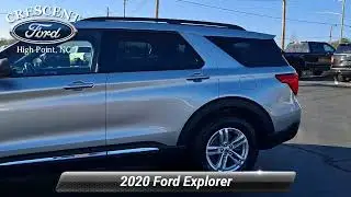 Certified 2020 Ford Explorer XLT, High Point, NC EX5016A