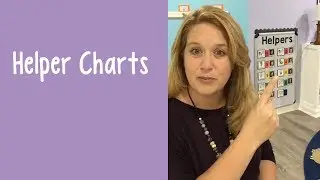 Preschool Helper Charts