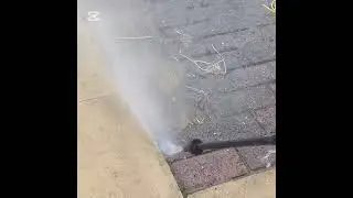 Ganito maglinis yong husband ko sa bakuran niya, na amazed ako,  high technologie din ang belgium