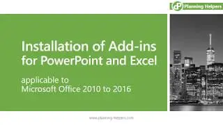 How to Install an Add-in for PowerPoint or Excel
