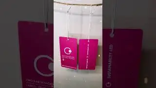 How&rsquo;s it hanging? 😎 custom hang tags by Circular #swingtags #hangtags #swingticket #swingtagdesign