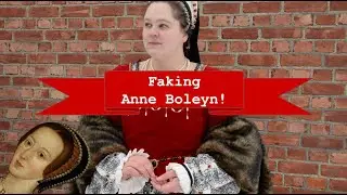 Faking Fancy Tudor Clothing! Making a Forepart and Foresleeves - Anne Boleyn Style!