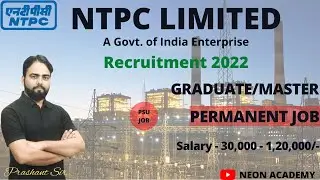 NTPC Safety Officer's Recruitment 2022 | NTPC Jobs || Safety Officer Job in 2022 | NTPC PSU Vacancy