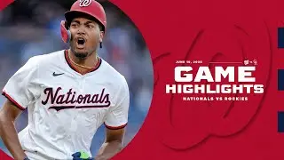 Rockies vs. Nationals Game Highlights (6/19/25) | MLB Highlights