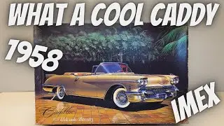 IMEX/ARii 1958 Cadillac Eldorado Biarritz 1:24 Scale Model Kit