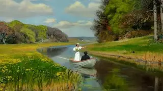 Strauss - The Blue Danube | The Most Beautiful Waltz Ever Written (4K Classical Art)