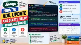How to Add, Update, and Delete Fields in Django Model