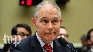 Scott Pruitt kept dodging ethics questions before Congress