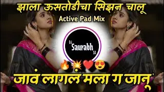 जावं लागलं मला ग जानू | Jav lagal mala g janu | Active Pad Mix| Jhala Ustodicha Season Chalu