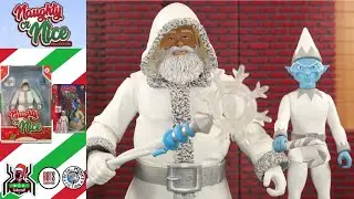 Naughty or Nice Collection WINTER IS HERE SANTA & Francis Frost Elf Fresh Monkey Xmas Figure Review