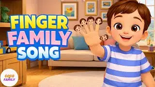 Finger Family Colors Song 🎨 | Kids Nursery Rhymes & Songs | Coco & Family