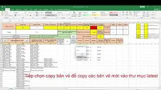 Hướng dẫn sử dụng Update Drawing Control List