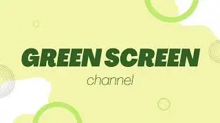 Green minimalist Opener YouTube video template | YouTube Opener animation no copyright #youtube #art