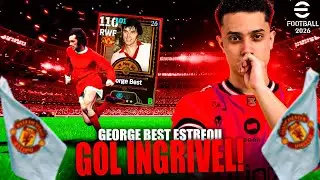 GEORGE BEST É MAIS NOVO TITULAR DO ATAQUE no Efootball 2026