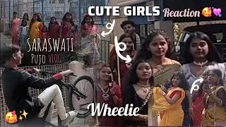 Saraswati Puja 2026: Cute Girls' Reactions Were Unexpected! ✨️😍