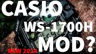 Новая модель CASIO WS-1700H MOD 2024 года.